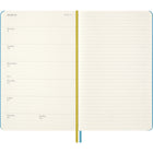 Moleskine 2025-2026 Limited Edition Peanuts Charlie & Lucy 18-Month Hard Cover Weekly Planner - 5" x 8.25" - Reef Blue-Hard Cover With Year Printed On The Front