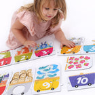 Banana Panda Make-a-Match Puzzle - Number Train-A Game for Kids and Parents to Enjoy Together - includes a guide for parents on ways to play together, fostering parent-child interaction, turning play time into important family bonding time