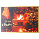 Mill Brook Studio Christmas Greeting Cards/Envelopes - 5-3/8" x 7-3/4" - Wood Fire - 18 Pack-Card shop quality greeting cards