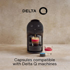 Delta Q deQafeinatus Espresso Capsules - 10 Pack-Sensory Profile - Aroma 5/10 | Body 7/10 | Acidity 4/10 | Balance 6/10 | Intensity 7/15