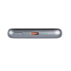 LOGiiX Piston Power 10000 mAh Aluminium Power Bank - Graphite Grey-Ultra-slim construction allows for easy portability