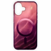 Ideal of Sweden Glitter Glow Compatible with MagSafe Case for iPhone 17 - Cherry Lacquer-Protective design with raised edges to shield the camera and screen metre certified drop test by an independent lab