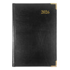 Brownline 2026 Executive Weekly Planner - 8-3/16" x 5-5/8" - Assorted Colours - Trilingual-Weekday appointment schedule from 7:00 a.m. to 8:00 p.m. in 30-minute intervals