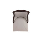 Manhattan Comfort Emperor 19" Traditional Faux Leather Upholstered Bar Stool - Light Grey - 2 Pack-30 Day Limited Manufacturer's Warranty