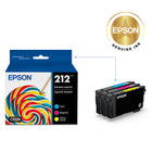 Epson T212 Ink Cartridge - Standard Capacity - Colour Combo-Brilliant prints on both plain and glossy paper