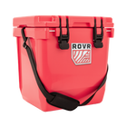 RovR CoolR 25 Quart Hard Cooler with Shoulder Strap - Coral-RapidLock Latches create an airtight seal and offer fast, easy-to-use access to the party