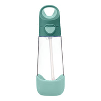 b.box - Tritan Drink Bottle - 600ml - Emerald Forest-Unique triangle shape easy for kids to grip