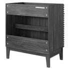 Modway Render 30" Bathroom Vanity Cabinet - Charcoal-Fixtures Not Included