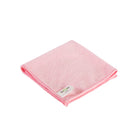 Globe Commercial Microfiber Cloth - 240GSM - 14" x 14" - Pink - 10 Pack-A great way to avoid cross contamination