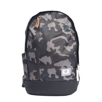 Habitu Travel Laptop Zip Backpack - Black Camo-Spacious Interior: Multiple compartments ensure a nimble yet spacious backpack. Space specifically designed for carrying electronics as well as plenty of room to store office supplies, notebooks, and personal items