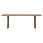 Modway Amistad 58" Wood Bench - Walnut-7