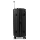 Swiss Mobility JFK Collection 30" Hardside spinner luggage - Black-Single 360-degree spinner wheels for effortless, smooth and quiet rolling