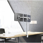 ShoppingAll SA-D290 Adjustable Dual Monitor Standing Mount for Monitors Up To 32" - White-8