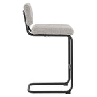 Modway Parity Boucle Counter Stools - Black Taupe - Set of 2-Assembly Required