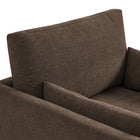 Modway Wellfleet Slipcovered Linen-Blend Armchair - Cocoa-8