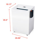 HSM Classic 390.3 HS L6 Cross-Cut Shredder, 12 Sheet Capacity-Powerful motor allows for continuous operation