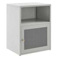 Modway Covelo Wall Mount Nightstand - Light Grey-Wall-Mount Nightstand