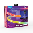 Govee 9.8' Wi-Fi RGBICW LED Strip Light 'S'-Individual Segment Control: Innovative RGBIC technology allows you to adjust each segment of your strip lights individually you can control the brightness, music modes, colours and effects using the Govee home app