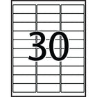 Avery Waterproof Labels - 1" x 2.575" - 1500 Pack-Made to stick and stay put on cardboard, glass, metal, and paper
