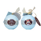 Mary Macleod's Shortbread Ornament Tin -  Blue-6 Handcrafted All-butter Shortbread Cookies 