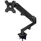 MotionGrey Single Monitor Arm Stand - VESA Desk Mount for Up to 28" Screens - Black-Fits 13” to 28” Screens: Designed to support most monitors up to 28 inches with VESA 75x75mm or 100x100mm mounting patterns