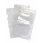 KL Rubber Resealable Polyethylene Bag with Hang Hole - 4 Mil - 5" x 8” - 1000 Pack-Recyclable and environmentally friendly