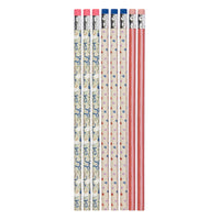 Pep Rally Bonjour Bestie Pencils Set - #2 HB - 8 Pack-Includes 8 pencils per pack