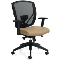 Offices to Go Ibex Synchro-Tilter Office Chair - Black-Synchro-tilter chair