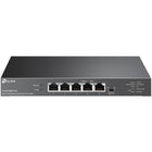 TP-Link TL-SG105PP-M2 5-Port 2.5G Desktop Switch with 4-Port PoE++-With four PoE++ ports, transfers data and power on one single cable