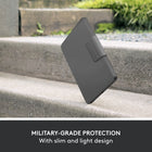 Logitech Rugged Folio Keyboard Case for iPad A16/ 10.9" (10th Gen.) - English - Graphite-Four Modes: Four unique use modes ensure this Logitech iPad keyboard case is flexible enough to tackle any environment or task, including Type, Write & Sketch, View, and Read modes