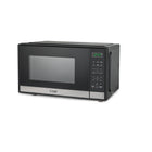 Commercial Chef 0.9 cu ft. 900W Countertop Microwave - Stainless Steel-Impressive Features: When it comes to countertop microwave ovens, our microwave cooker is superior with 900 watts of power, a convenient pull handle door, turntable, safety lock, & 0.9 cu. ft. capacity.