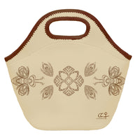 Oscardo Bee-lieve by Pat Bruderer Lunch Bag-Authentic Indigenous Art Designs - Showcases stunning artwork by First Nations, Inuit, and Métis artists from across Canada, bringing Indigenous culture and creativity to everyday life