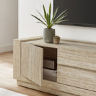 Modway Hollis 59" Travertine TV Stand - Travertine-2 Drawers
