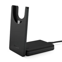 Jabra Desk Stand for Evolve2 55-This is a desktop charging stand designed specifically for the Jabra Evolve2 55 headset, providing convenient storage and power access