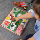 Melissa & Doug Farm Wooden Chunky Puzzle - 8 Pieces-5