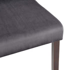 Modway Prosper Upholstered Velvet Dining Side Chair - Grey - 2 Pack-8