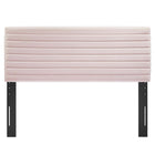 Modway Tranquil Channel Tufted King/California King Headboard - Pink-Dense Foam Padding