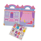 Melissa & Doug Puffy Sticker Set: Princess - 67 Reusable Stickers-Includes 67 reusable puffy stickers