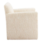 Zuo Dobra Accent Chair - Oatmeal Beige-3 year limited warranty