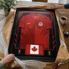 Frameworth Official FIFA World Cup 2026 Team Canada Framed Replica Jersey - 25.75" x 33.75"-7