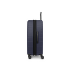 Bugatti Hampstead 30.50" Hardside Spinner Checked Luggage - Navy-Single 360-degree spinner wheels for effortless, smooth and quiet rolling