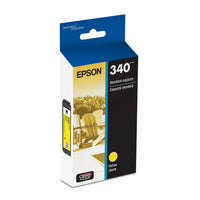 Epson 340 Claria Photo HD Ink Cartridge - Standard Capacity - Yellow-Epson printing system is specifically designed to be used with Epson Genuine Cartridges. Use of non-genuine ink could cause damage not covered under the printer’s limited warranty.