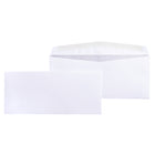 SupremeX Security Commercial Envelopes - Tinted Grey Lining - #10 - 24 lb. - 4-1/8" x 9-1/2" - White - Box of 500-24lb