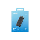 Samsung T5 EVO USB 3.2 Portable SSD - 2 TB - Black-Interface: USB 3.2 Gen 1 (5 Gbps)