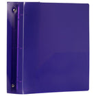 JAM Paper Plastic 2" 3-Ring Binder - Purple-Size: 2" Width | Holds up to 350 sheets of paper.