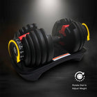 MotionGrey Adjustable Dumbbells 5-52.5 lb - 3-in-1 Dumbbell, Barbell & Kettlebell with 15 Adjustable Weights & High-Strength Grip-8