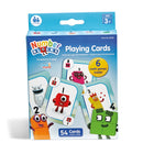 Hand2Mind Numberblocks Playing Cards - Set of 54-Packed with opportunities to practice early math concepts, this versatile set features beloved characters from the global hit TV series on oversized playing cards designed for little hands