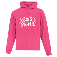 ATC Pink Shirt Day Hoodie - Adult - Medium - French-Order your pink t-shirts and hoodies! Students and staff can participate in a cause that promotes empathy, compassion and kindness