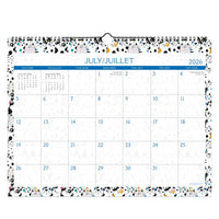 Staples 2026-2027 Cats Monthly Wall Calendar - 8-1/2" H x 11" W - Bilingual-12 months: July 2026 - June 2027