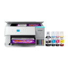 Epson EcoTank ET-2980 Wireless All-in-One Colour Supertank Printer - White-INCREDIBLE VALUE — Each replacement ink bottle set is equivalent to about 90 individual cartridges